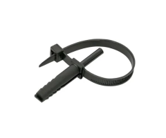 Хомут з дюбелем для для швидкого монтажу 6*90- 100 