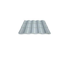 Металочерепиця 0,45мм двостороння(Матполіестер; Україна ;7004 Сірий)