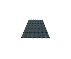 Металочерепиця 0,5мм(Матполіестер; Економ ;9005 Чорний)